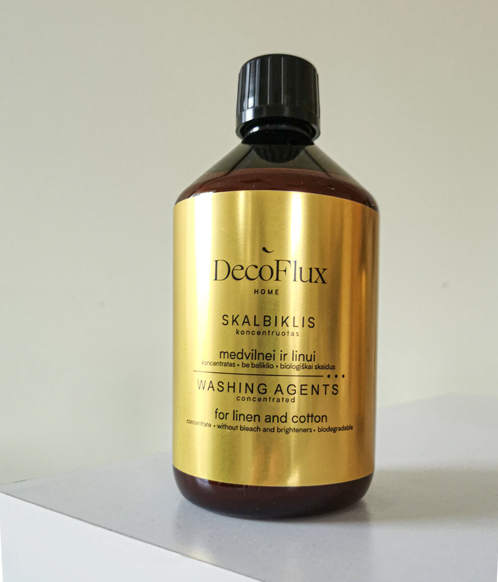 Skalbimo priemonė medvilnei ir linui 480ml