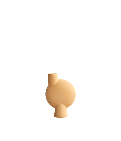 Vaza Sphere Bubl Medio Honey Gold
