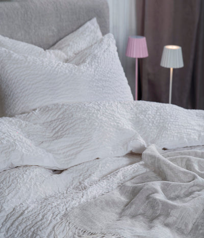 Patalynės komplektas Nomad White (balta), 4 nuotrauka