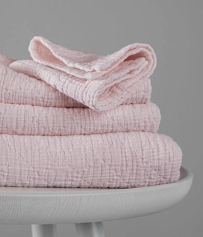 Vonios rankšluostis Orion Solid Pink Mist (rausva), 4 nuotrauka