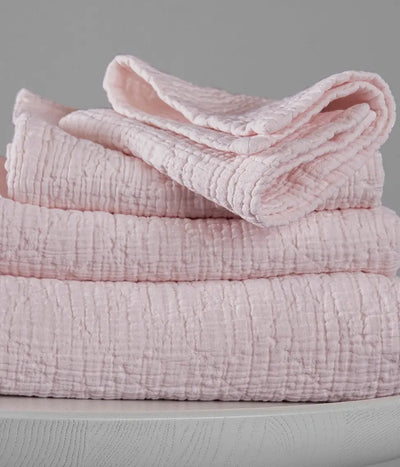 Vonios rankšluostis Orion Solid Pink Mist (rausva), 3 nuotrauka