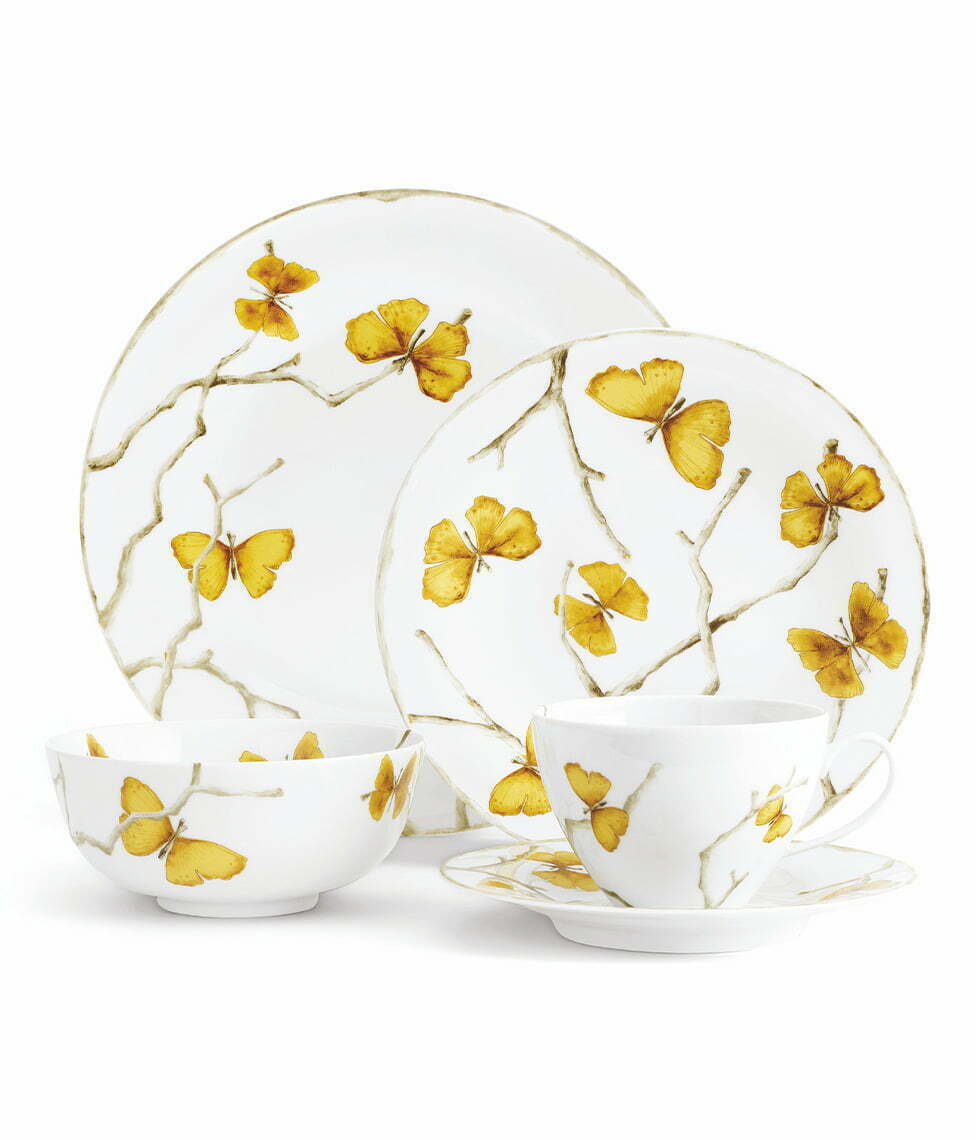 Pietų lėkštė Butterfly Ginkgo, 2 nuotrauka