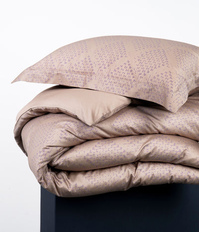 Patalynės komplektas Mesh Beige/Mesh Back Beige (kreminė), 3 nuotrauka