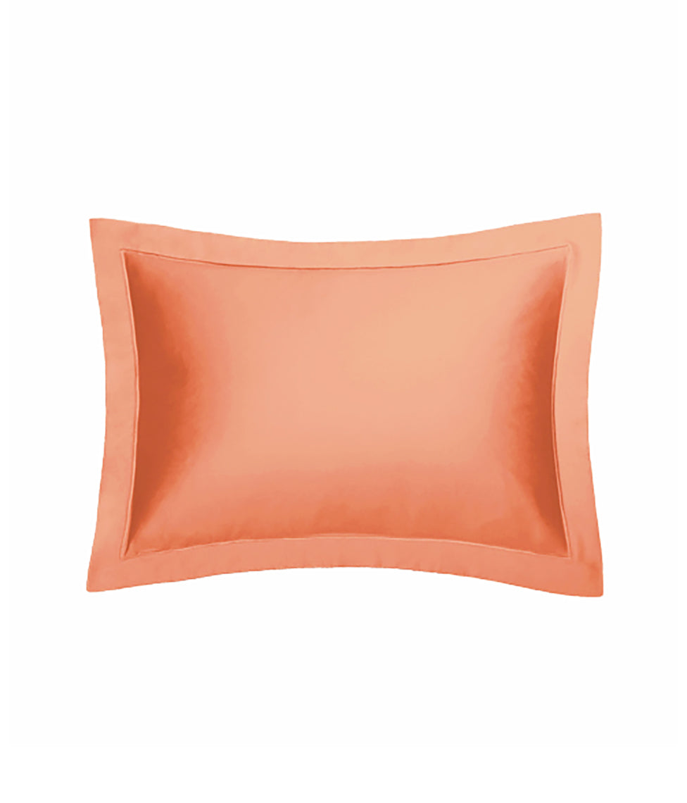 Satino pagalvės užvalkalas Peach (oranžinė)