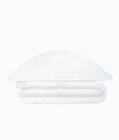 Satino patalynės komplektas Solid Optical White (balta), 2 nuotrauka