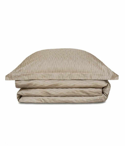 Satino patalynės komplektas Twist Almond (migdolų), 2 nuotrauka