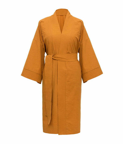 Perkelio chalatas Kimono Casual Ochra (ochros), 2 nuotrauka