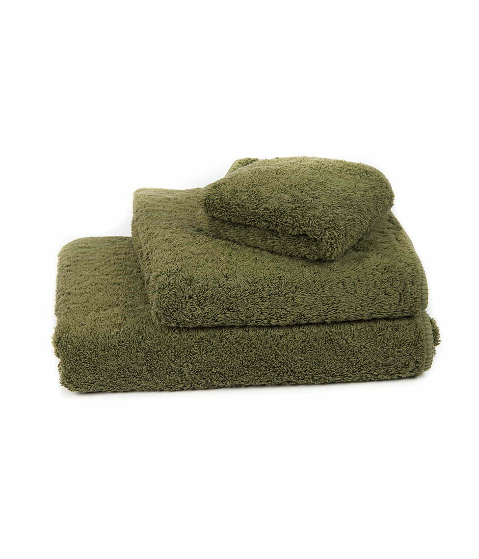 Vonios rankšluostis Plain Soft Moss (samanų), 8 nuotrauka