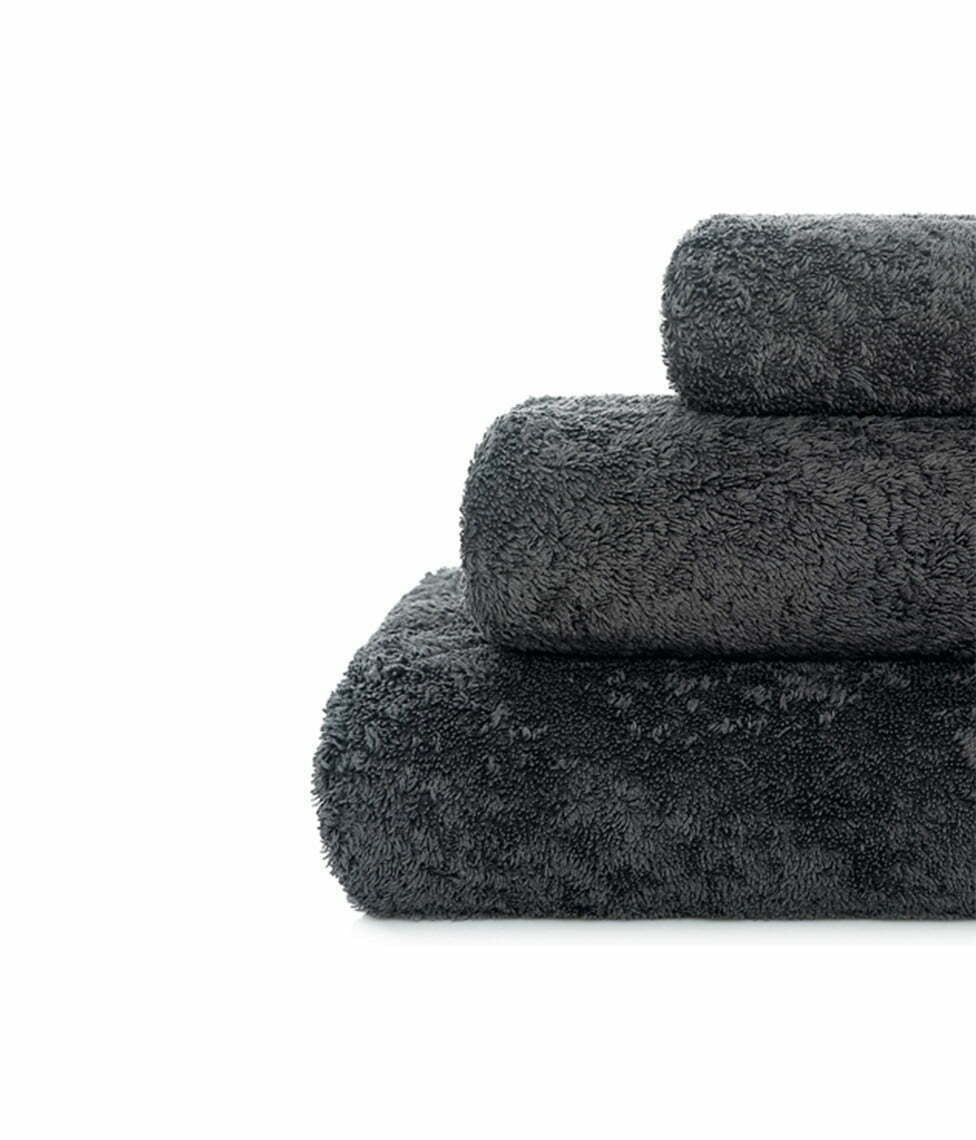 Vonios rankšluostis Plain Soft Storm (juoda), 3 nuotrauka