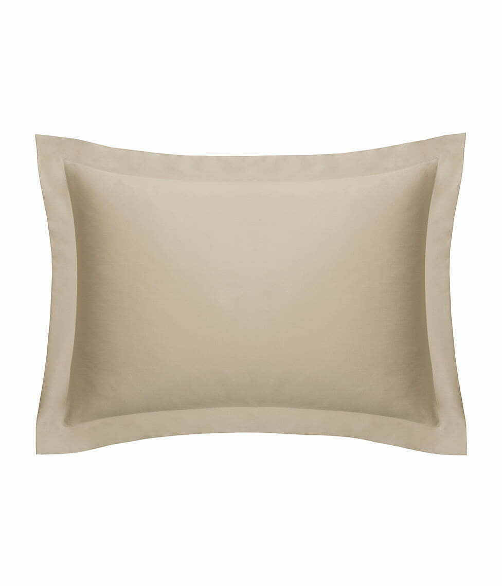 Satino pagalvės užvalkalas Solid Almond (migdolų)