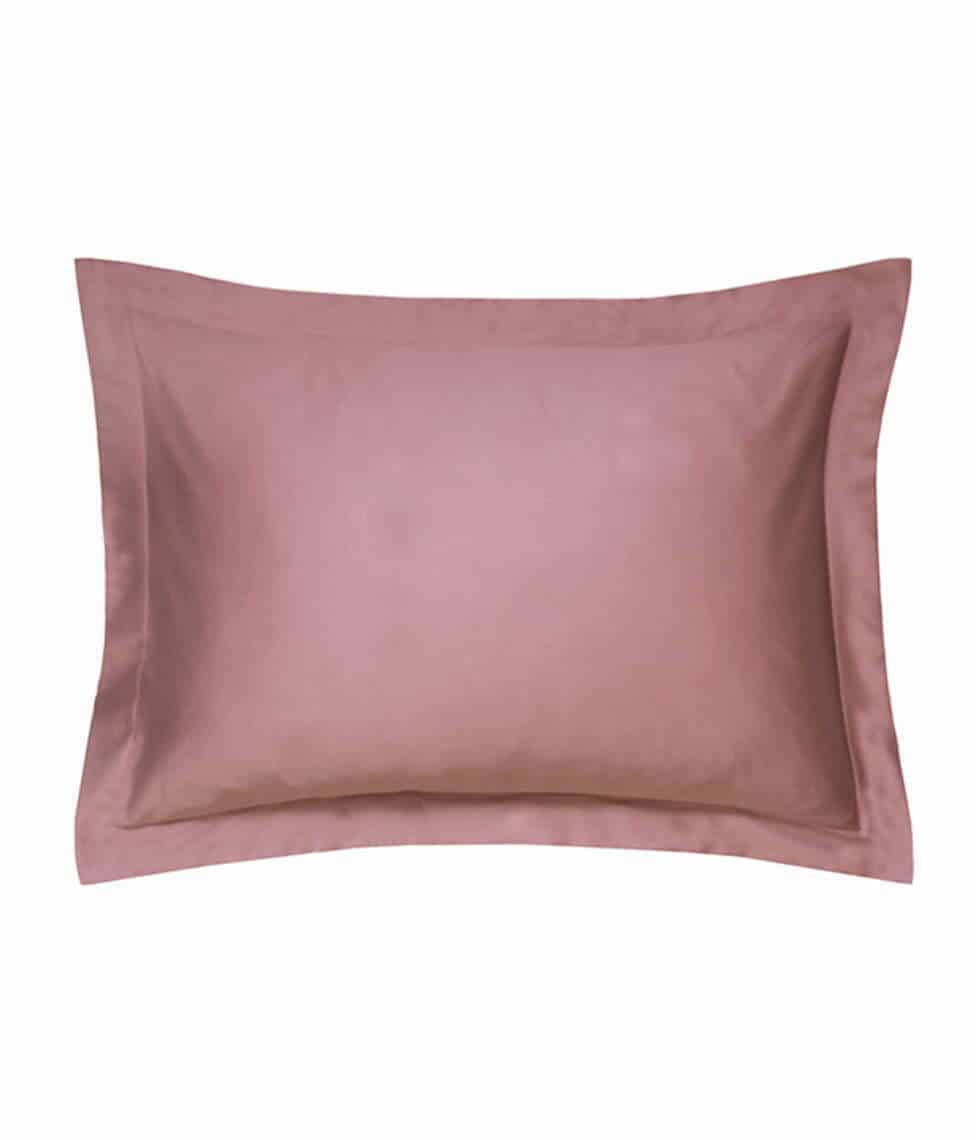 Satino pagalvės užvalkalas Solid Clay (molio)