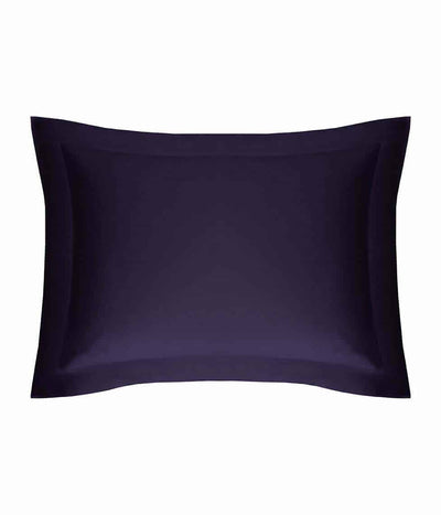 Satino pagalvės užvalkalas Solid Indigo