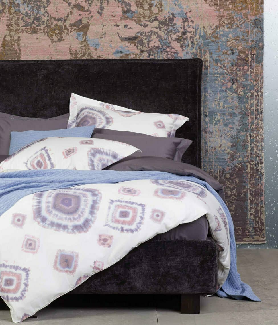 Satino pagalvės užvalkalas Batik Shibori (marga), 2 nuotrauka