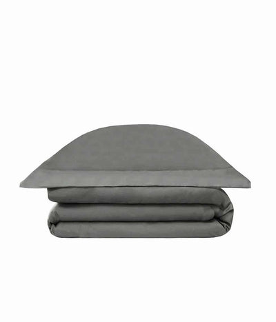 Satino patalynės komplektas Solid Black Sand (juodo smėlio)
