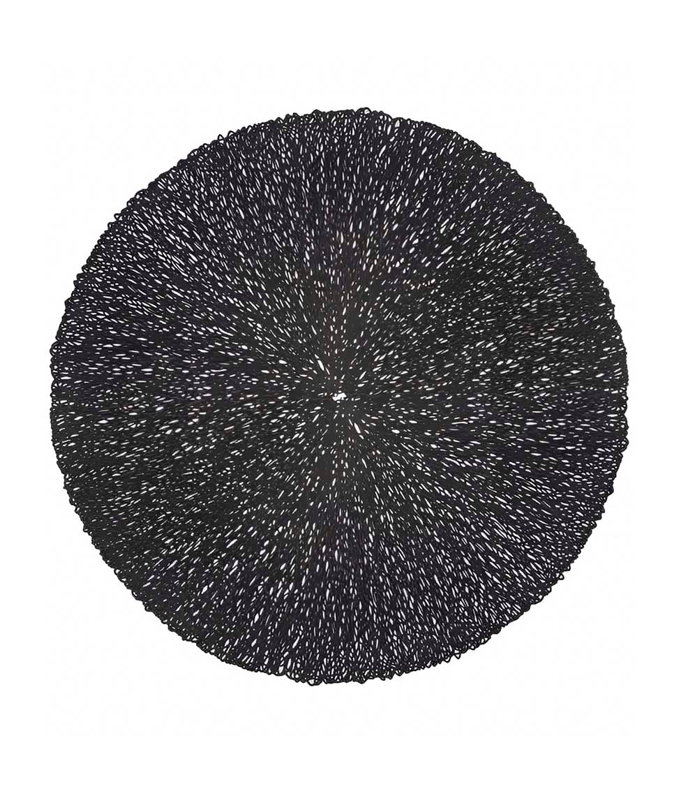Padėkliukas Skinnatur Coral Black 38cm (juoda)