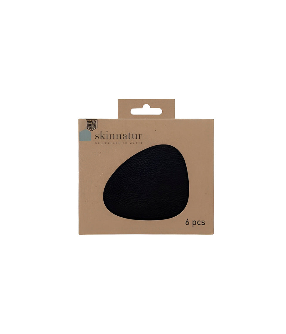 Padėkliukų rinkinys (6vnt.) Skinnatur Charcoal 13x11cm (antracito), 2 nuotrauka