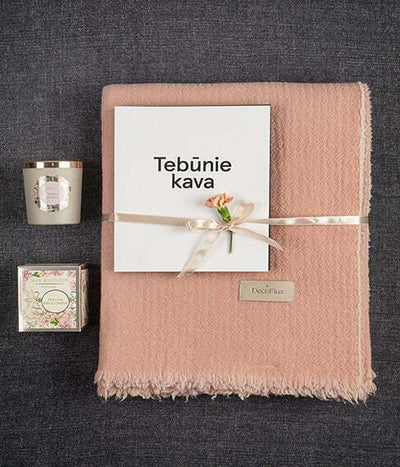 Soft Wool Merino vilnos pledas Rose Quartz