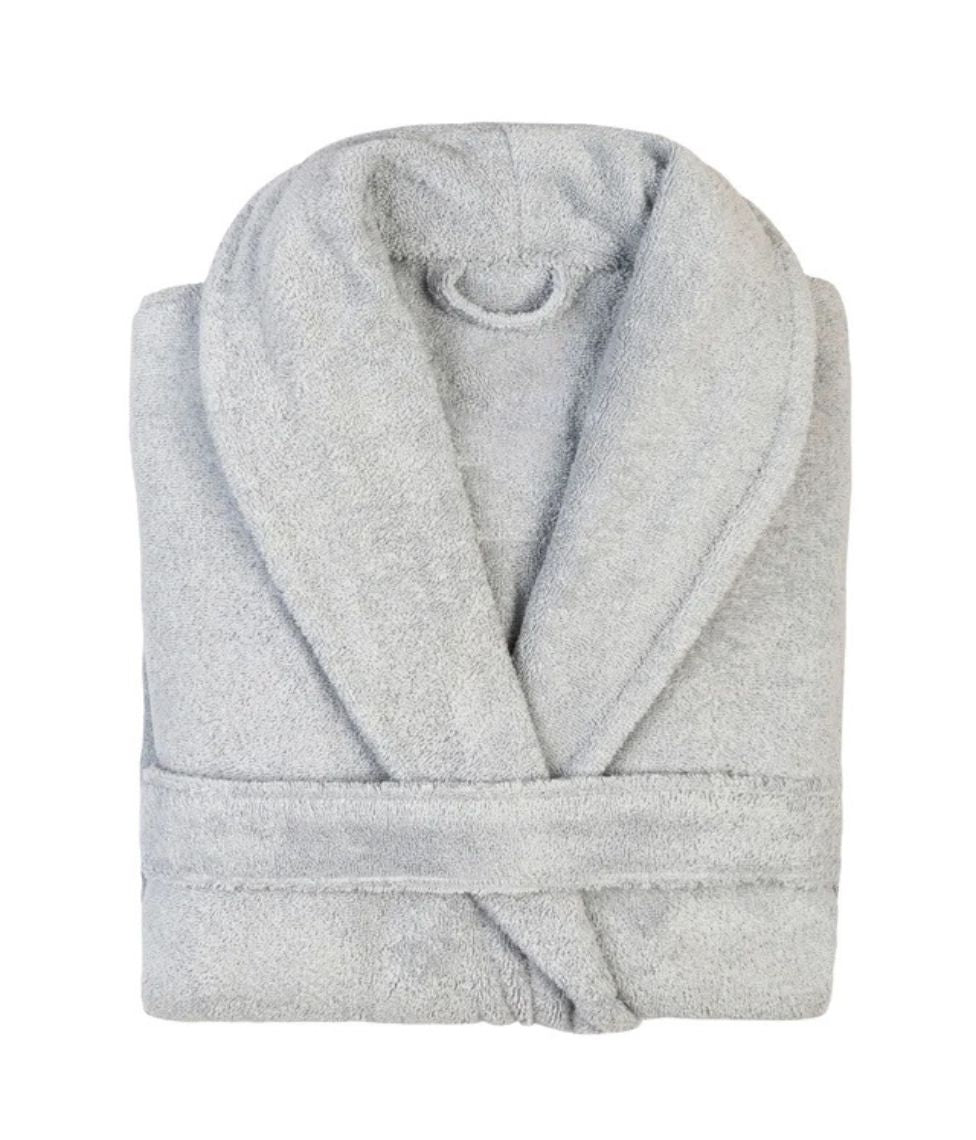 Chalatas SPA Silver Grey (pilka), 2 nuotrauka