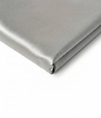 Šilko paklodė be gumos Solid Luxor Steel (plieno)