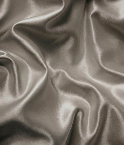 Šilko patalynės komplektas Solid Luxor Taupe (pilkšvai ruda), 3 nuotrauka