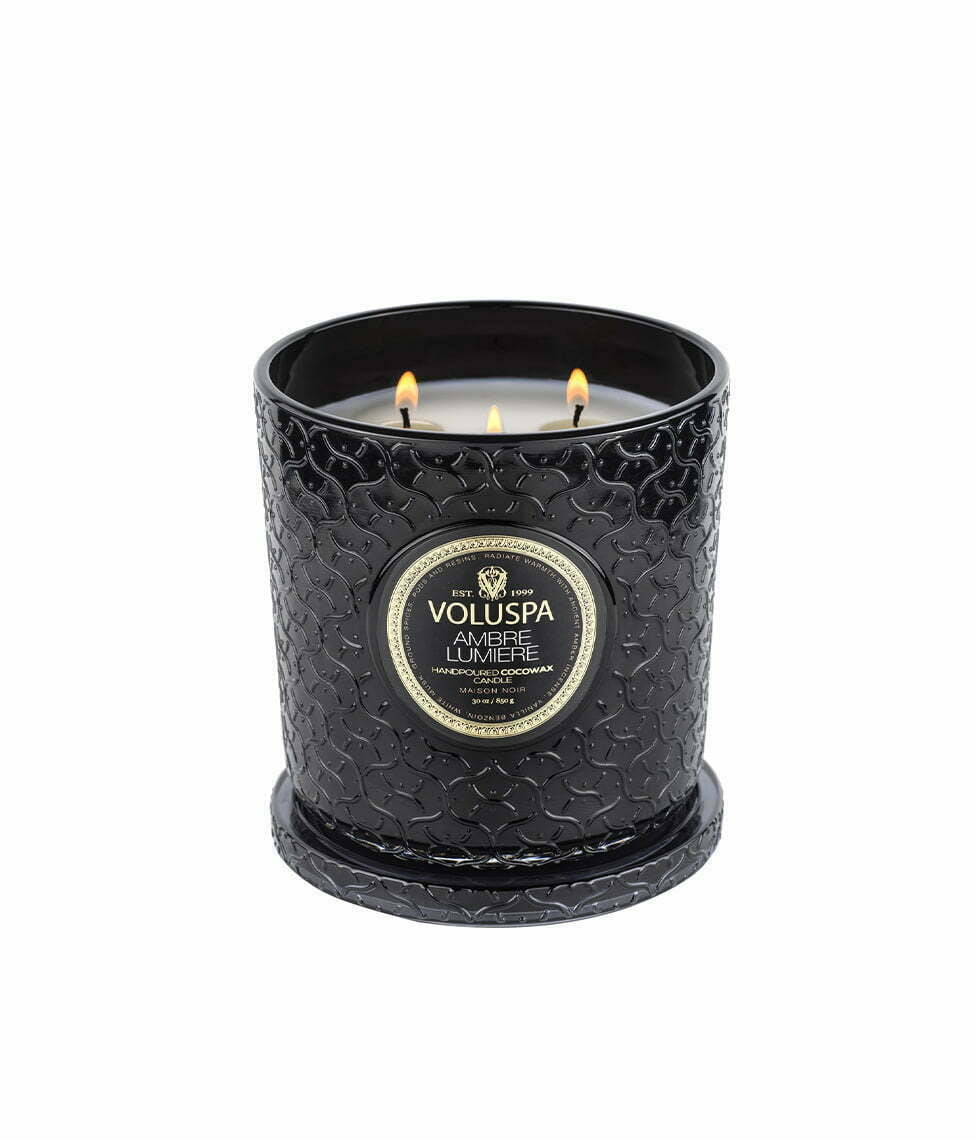 Voluspa didelė žvakė Ambra Lumiere