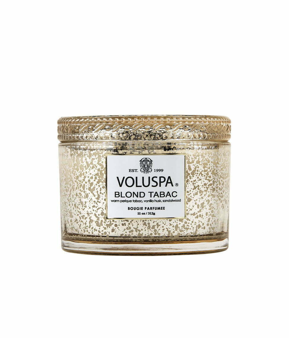 Voluspa žvakė stikle Blond Tabac