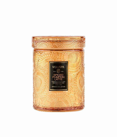 Voluspa maža žvakė stikle Spiced Pumpkin Latte