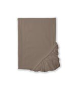 Sateen Fitted sheet Grey Cliff