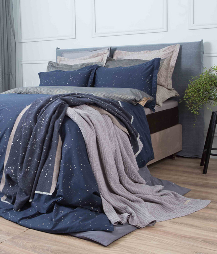 decoflux-patalynes-komplektas-cosmos-dark-bed-linen-set-pillowcase