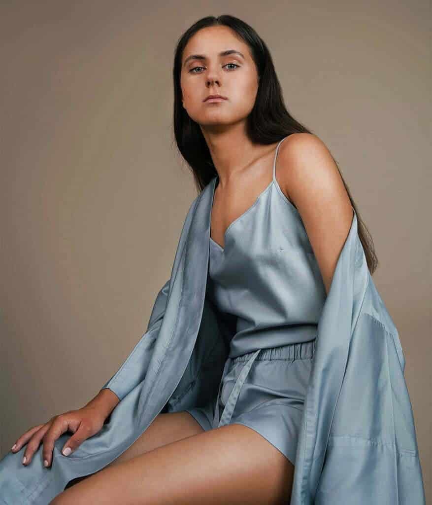 Bathrobe Dream Touch Grey DecoFlux