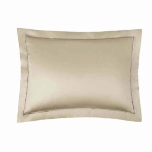 Decoflux_sateen_stiched_pillowcase_solid_almond
