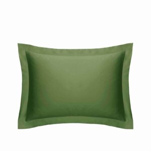 Olive-green-solid-pillowcase