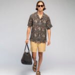 Men's linen shirt Angel of Music - Algis Kriščiūnas