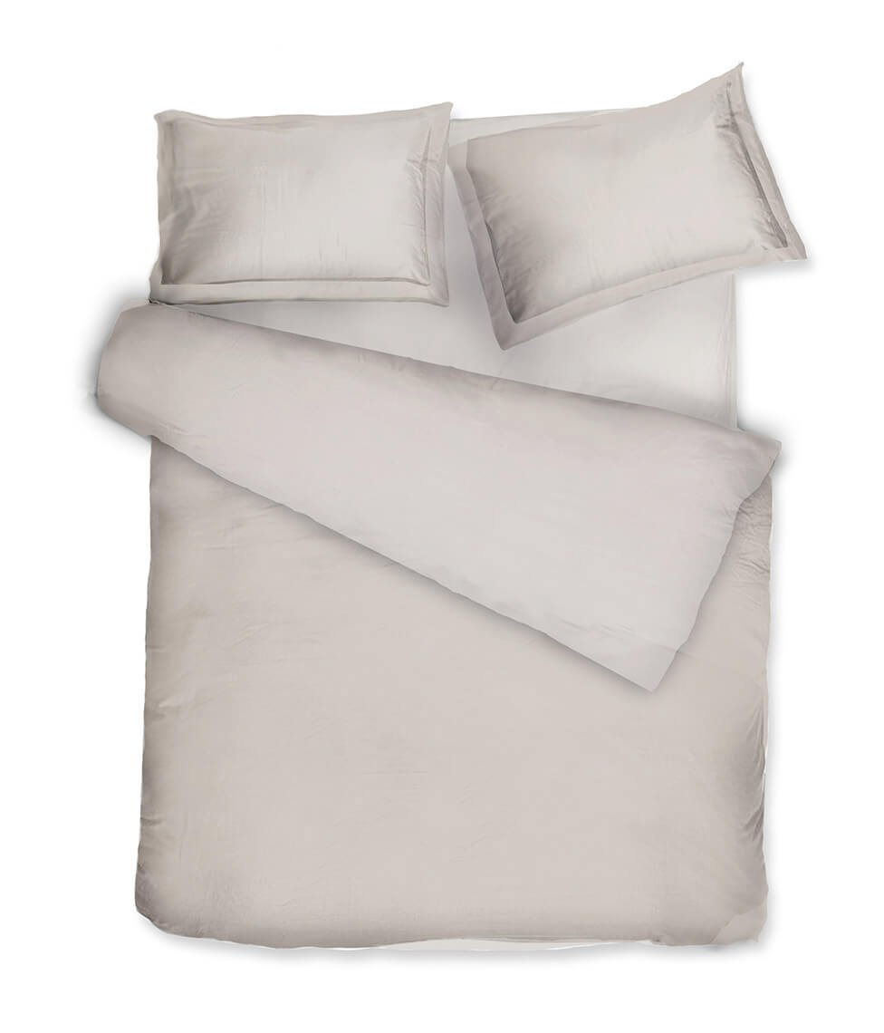 IVORY SOLID (1) Satino patalynės komplektas Solid Ivory - Image 5