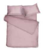 Satino patalynės komplektas Solid Rose Quartz - Image 6