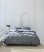 Sateen bed linen set Mirage Grey - Image 2