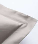 Satino patalynės komplektas Solid Ivory - Image 4