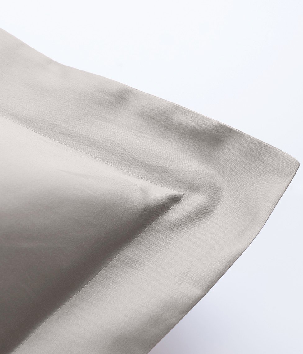 Pillow fragment IVORY Satino patalynės komplektas Solid Ivory - Image 4