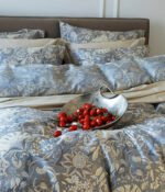 Satino patalynės komplektas Boho Fog & Boho Fog Back - Image 3