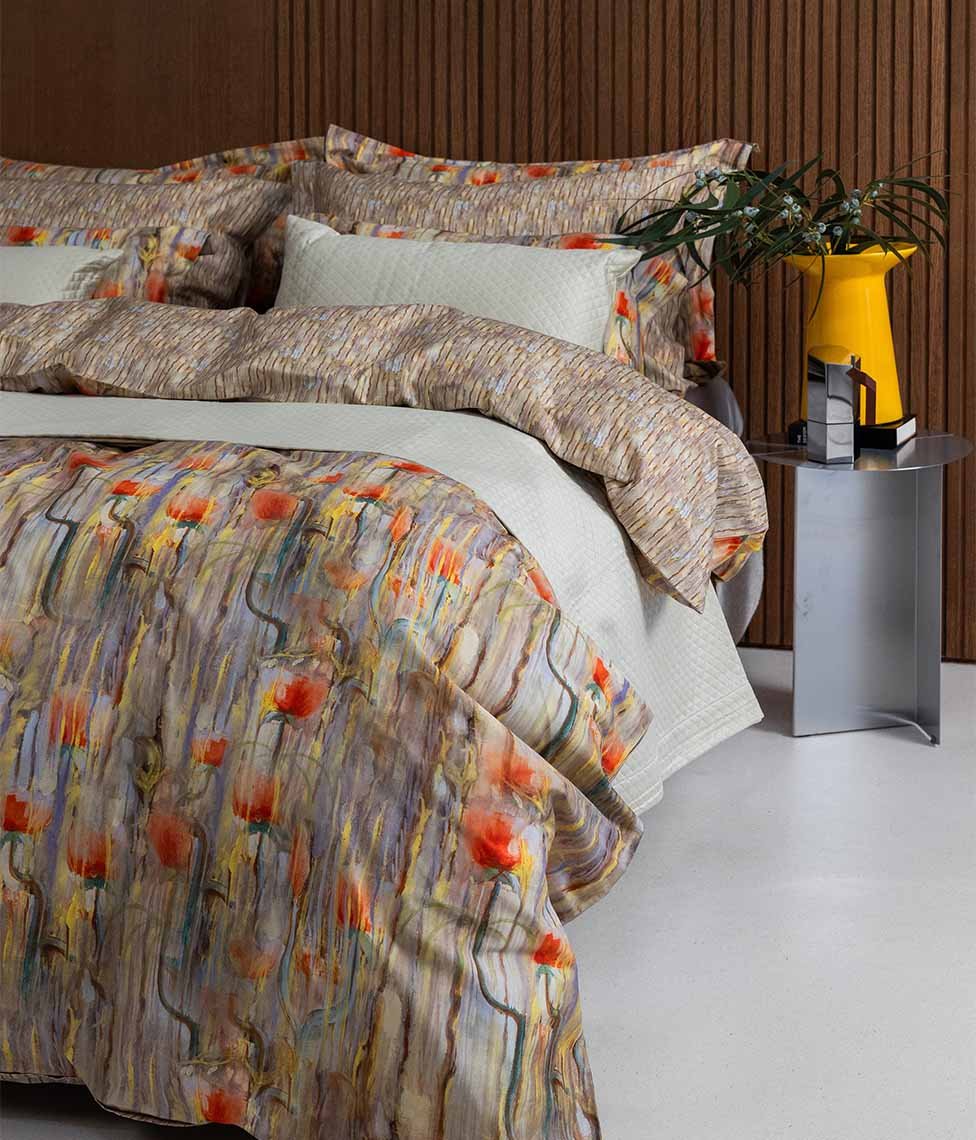 poppy Satino pagalvės užvalkalas Poppy Back - Image 3