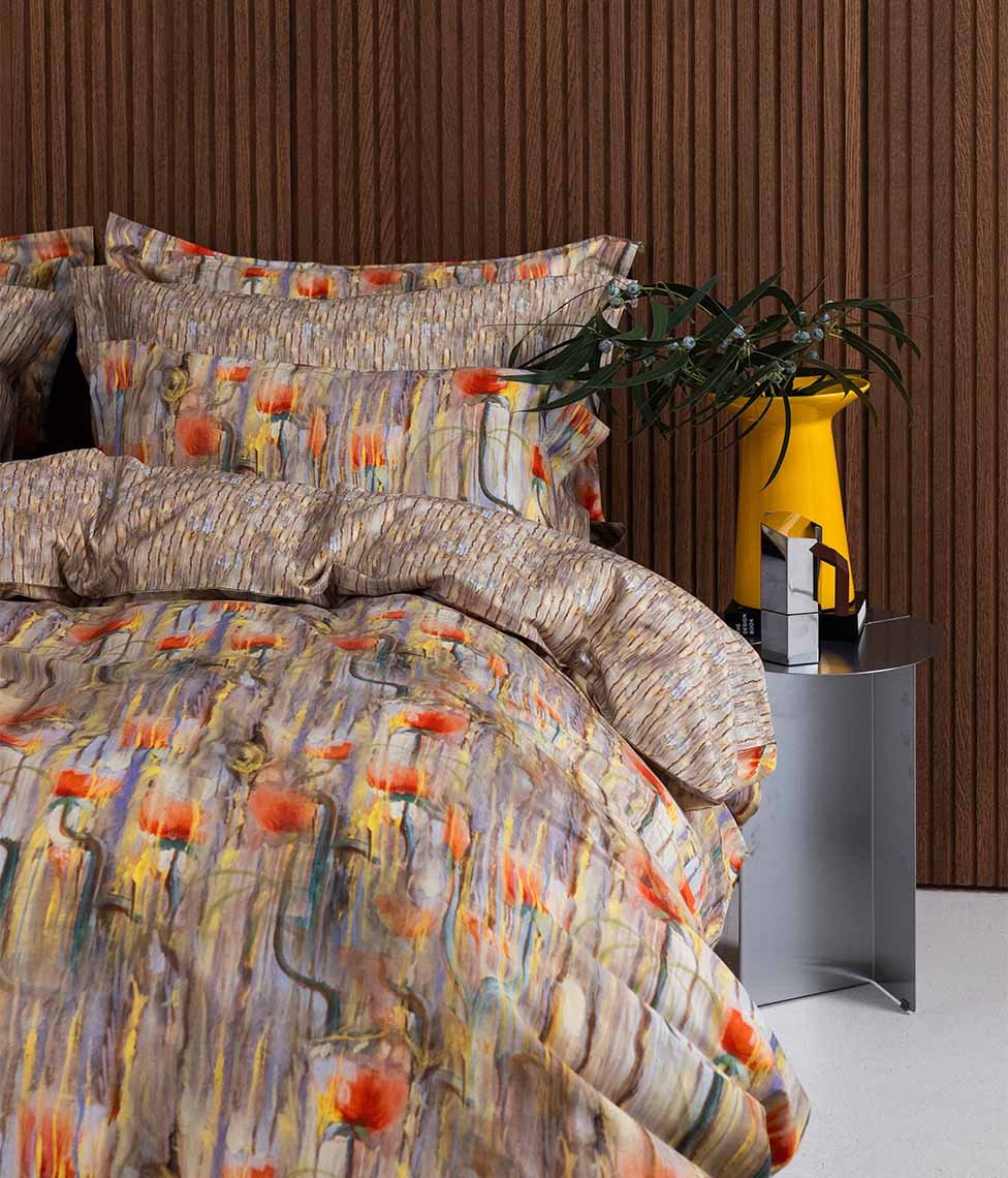 poppy5 Satino pagalvės užvalkalas Poppy Back - Image 5