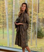 Satino chalatas kimono Mirage Gold