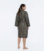 Satino chalatas kimono Mirage Gold - Image 6