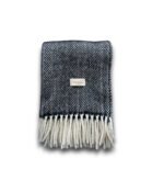 Wool blanket Twist Noir, 130x190cm
