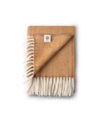 Vilnonis pledas Twist Toffee, 130x190cm - Image 2