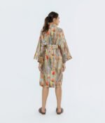 sateen bathrobe kimono Poppy - Image 5