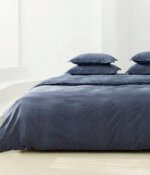 Satino patalynės komplektas Stripe In Line Indigo - Image 5