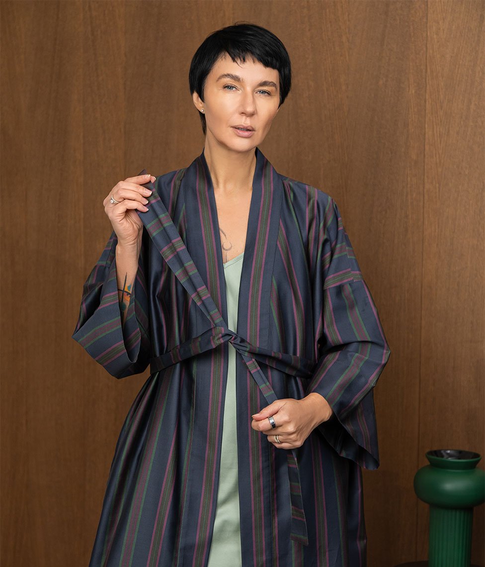 etno baltic kimono 5 Satino chalatas kimono Etno Baltic - Image 1