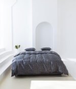 Satino patalynės komplektas Jaquard Grey & Stripe In Line Grey