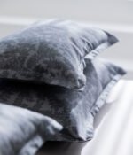 Satino patalynės komplektas Jaquard Grey & Stripe In Line Grey - Image 5